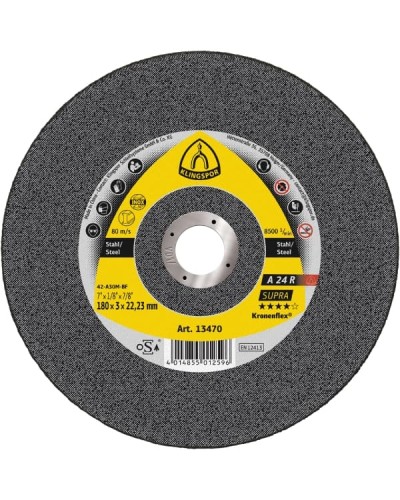 K Disco corte recto A24R Ø150x2,5x22,23  6667