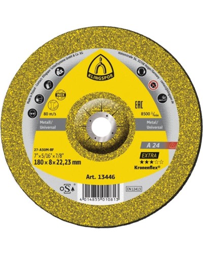 K Disco c/soporte papel Ø125mm Gr.40 246857
